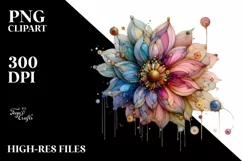 Wooden Stained Anemone, Transparent PNG Product Image 3