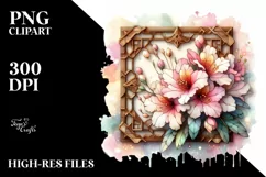 Wooden Rhododendron, PNG Product Image 1