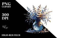 Artistic with Lobelia | Sublimation | Clipart Product Image 3