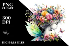 Vibrant Fairy PNG Product Image 2