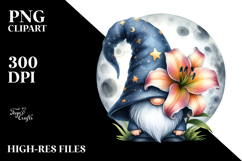 Lily Gnome, PNG Product Image 2
