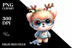 Cute Baby Bichpoo, High-Res PNG Product Image 3