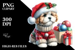 Adorable Baby Dog Clipart Product Image 1
