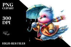 Revolting Baby Dove Running, High-Resolution PNG Product Image 2