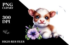 Baby Gnome with Petunia Product Image 2