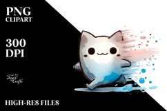 Funny Simple Watercolor, Transparent PNG Product Image 2