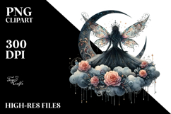 Whimsical Fairy Illustration, High-Res PNG Product Image 2