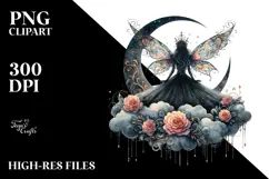 Whimsical Fairy Illustration, High-Res PNG Product Image 2