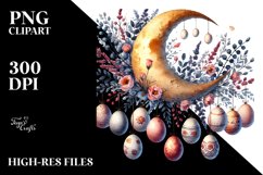 Half Moon with Eggs, Transparent PNG Product Image 2