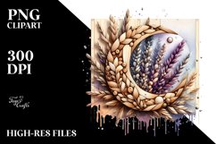 Stained Heather Watercolor Splash | Clipart Product Image 3
