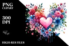 Valentines Heart PNG Product Image 2