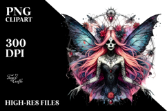 Vibrant Gothic Fairy, Transparent PNG Product Image 2