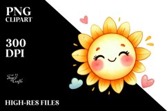 Cute Sun PNG Product Image 2