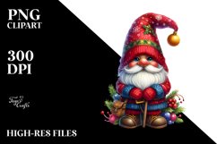 Vibrant Christmas Gnome Product Image 1