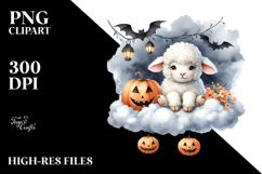 Lamb for Halloween PNG Product Image 2