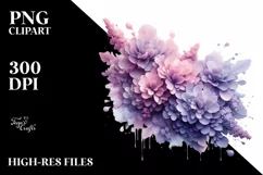 Glossy Lilac Transparent , High-Res PNG Product Image 1