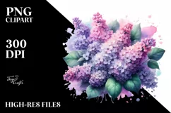 Glossy Lilac Transparent , High-Res PNG Product Image 1