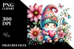 Pastel Boho Baby Gnome PNG Product Image 2