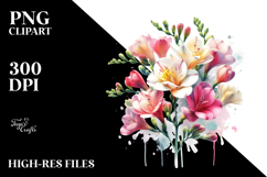 sophisticated Freesia PNG Product Image 2