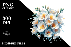 Freesia Made of , Transparent PNG Product Image 2