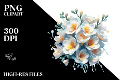 Freesia Made of , Transparent PNG Product Image 2
