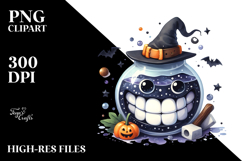 Funny Magic Potion Smile with Big Teeth | Clipart Product Image 2