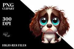 Colorful Small Baby English Springer Spaniel | Sublimation Product Image 3
