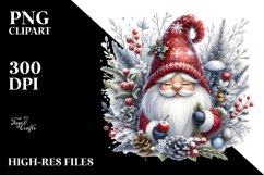 Detailed Winter Gnome PNG Product Image 3