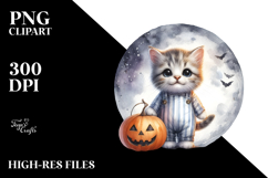 Baby Kitten for Halloween, Transparent PNG Product Image 2