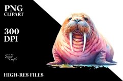 Vibrant Walrus | Clipart Product Image 1