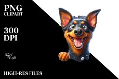 Funny Doberman Pinscher | Clipart Product Image 3