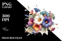 colorfull Bouquet with colorfull Morning Glory Splash | Product Image 3