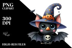 Funny Halloween Bat | Sublimation | Clipart Product Image 1