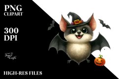 Funny Halloween Bat | Sublimation | Clipart Product Image 3
