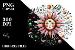 Whimsical Sun PNG Product Image 2