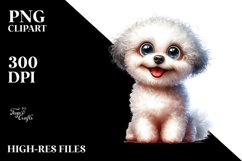 Funny Bichon Frise | Sublimation | Clipart Product Image 1