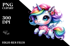 Cute Baby Unicorn Jumping Product Image 2