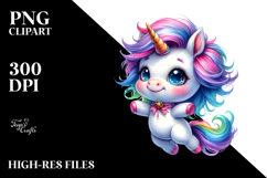 Cute Baby Unicorn Jumping Product Image 2
