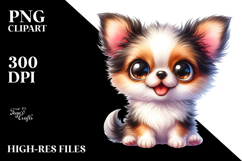 Cute Cartoon Chihuahua PNG Product Image 2