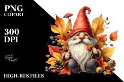Vibrant Autumn Gnome Product Image 3