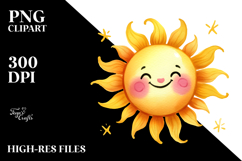 Whimsical Sun PNG Product Image 2