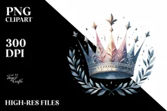 Colorful Royal Crown | Sublimation | Clipart Product Image 3