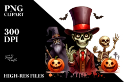 Simple Funny Halloween Clipart, Transparent PNG Product Image 2