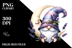 Cute GNOME with Big Hat PNG Product Image 2