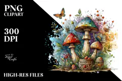 Magical Mushroom, Transparent PNG Product Image 2