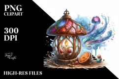 Magical Mushroom, Transparent PNG Product Image 1