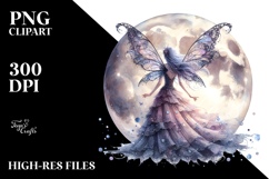 Gothic Fairy on the Moon Product Image 2