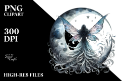 Gothic Fairy on the Moon Product Image 2