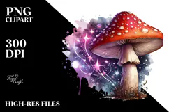 Magical Mushroom, Transparent PNG Product Image 2