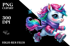 Aggressive Unicorn Running, High-Res PNG Product Image 2